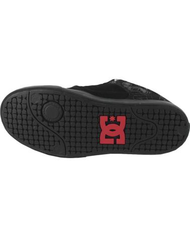Zapatillas deporte de Hombre DC SHOES SW PURE MID BLACK-RED BLR