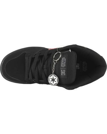 Zapatillas deporte de Hombre DC SHOES SW PURE MID BLACK-RED BLR