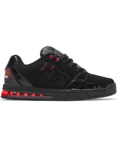 Man Zapatillas deporte DC SHOES SW VERSATILLE BLACK-BLACK-RED XKKR
