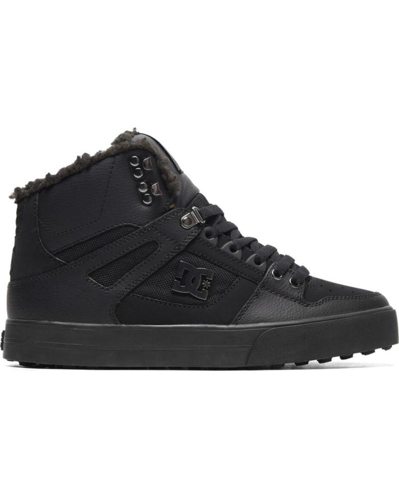 Man Zapatillas deporte DC SHOES PURE HIGH-TOP WC WNT BLACK-BLACK-BLACK 3BK