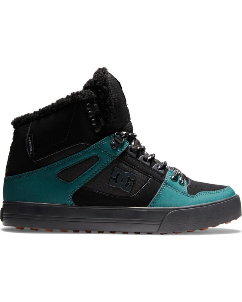 Zapatillas deporte de Hombre DC SHOES PURE HIGH-TOP WC WNT BLACK-BLACK-GREEN XKKG