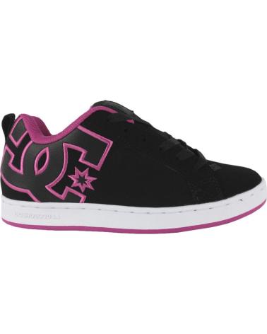 Sportschuhe für Damen DC SHOES COURT GRAFFIK BLACK-PINK STENCIL KPS