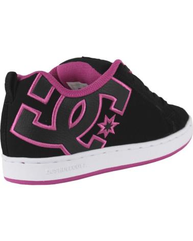 Sportschuhe für Damen DC SHOES COURT GRAFFIK BLACK-PINK STENCIL KPS