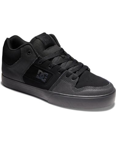 Man Zapatillas deporte DC SHOES PURE MID BLACK-BLACK-GUM KKG