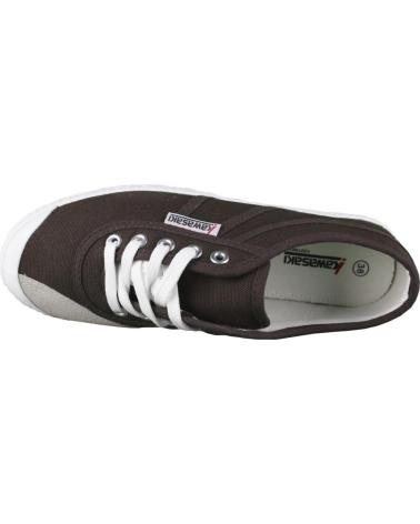 Woman and Man Zapatillas deporte KAWASAKI ORIGINAL CANVAS SHOE K192495-ES 5045 CHOCOLATE BROWN