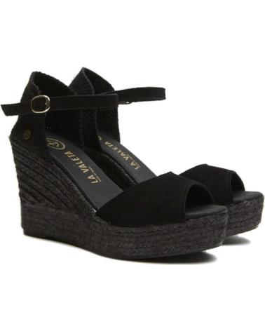 Sandali per Donna LA VALETA CHARLENE PEEP TOE NEGRO