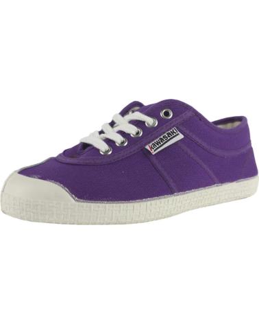Woman and Man and girl and boy Trainers KAWASAKI LEGEND CANVAS SHOE  73 PURPLE