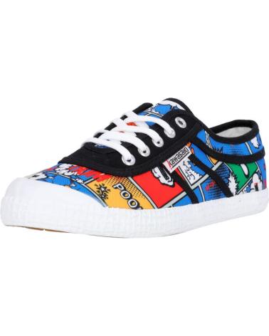Woman and Man and boy Trainers KAWASAKI CARTOON CANVAS SHOE 8881 MULTI COLOR