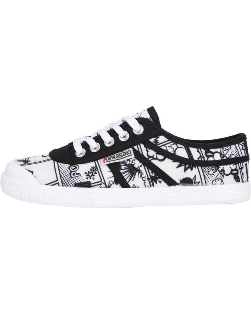 Stivali Unisex Kawasaki Camo Canvas Boot - Tela Mimetica, Suola In Gomma, Modello Stringato