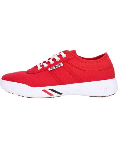 Woman and Man and girl Trainers KAWASAKI LEAP CANVAS SHOE K204413-ES  4012 FIERY RED
