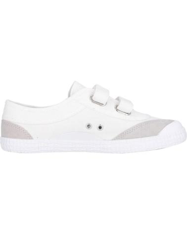 Zapatillas deporte de Mujer KAWASAKI RETRO SHOE W-VELCRO 1002 WHITE