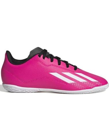 Deportivas ADIDAS  de Mujer y Niña y Niño BOTAS FUTBOL SALA X SPEEDPORTAL 4 IN GZ2449  ROSA