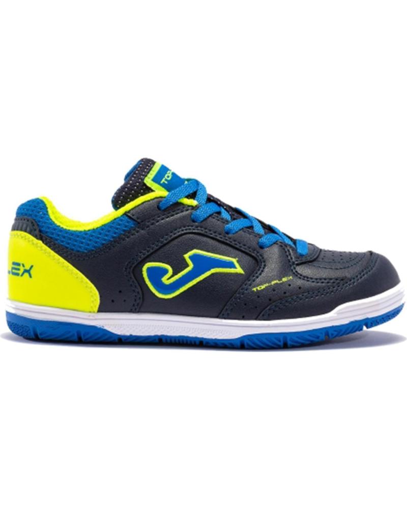 Sneaker JOMA  für Mädchen und Junge ZAPATILLA FUTBOL SALA TOP FLEX JR IN TPJS-2303  AZUL