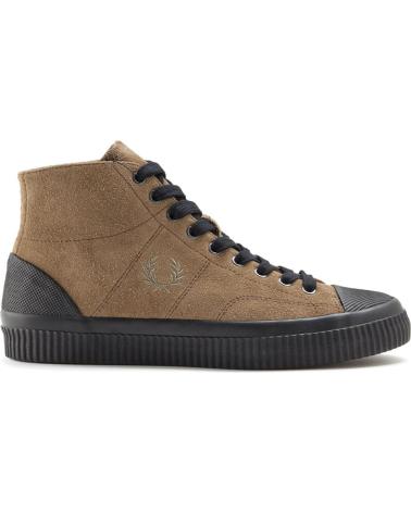 Botines de Hombre FRED PERRY BOTAS HUGHES MID B4339-P77 MARRON