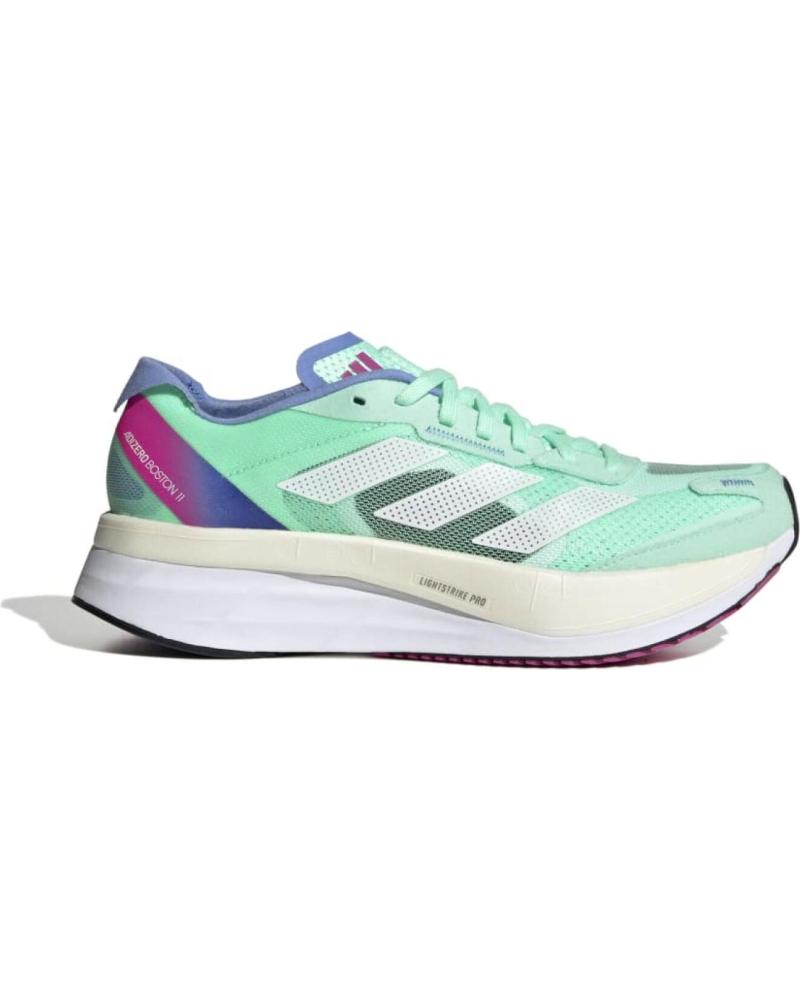 Zapatillas deporte de Mujer ADIDAS ZAPATILLAS ADIZERO BOSTON 11 W HQ3696 VERDE