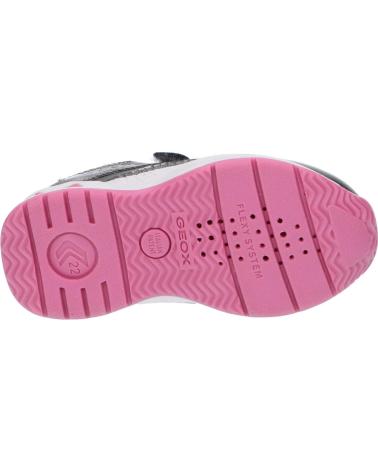 girl Zapatillas deporte GEOX B041SA 0NFHI B PAVLIS C1E9F GRAPHITE