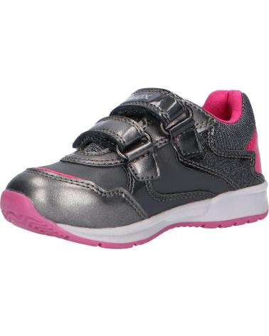girl Zapatillas deporte GEOX B041SA 0NFHI B PAVLIS C1E9F GRAPHITE