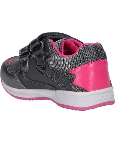 girl Zapatillas deporte GEOX B041SA 0NFHI B PAVLIS C1E9F GRAPHITE