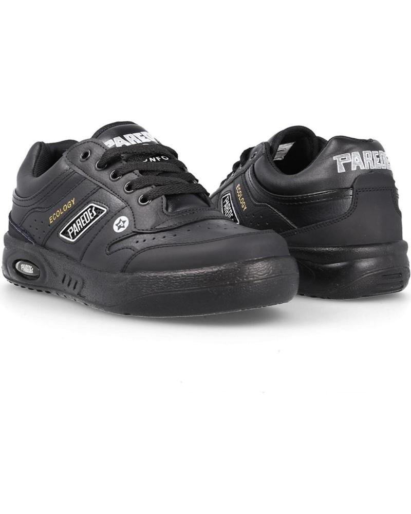 Zapatillas paredes negras deals