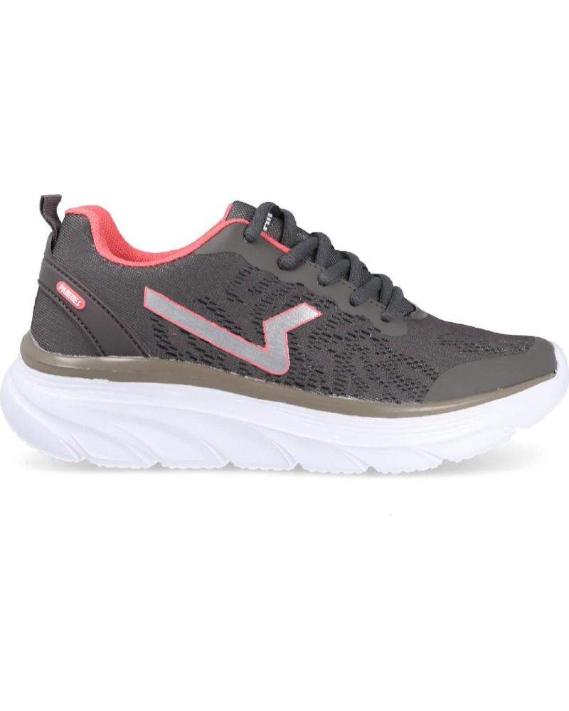 Zapatillas deporte pour Femme PAREDES SPORT ALLANDE GRIS-FUCSIA