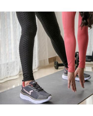 Zapatillas deporte pour Femme PAREDES SPORT ALLANDE GRIS-FUCSIA