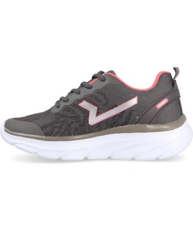 Zapatillas deporte pour Femme PAREDES SPORT ALLANDE GRIS-FUCSIA