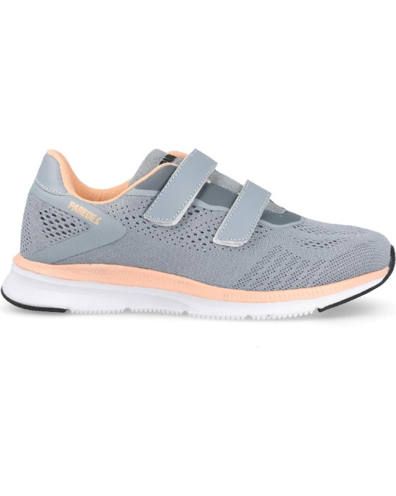Sportivo per Donna PAREDES  LD22585 CANDAS ZAPATILLAS DEPORTIVAS MUJER GRIS GRIS