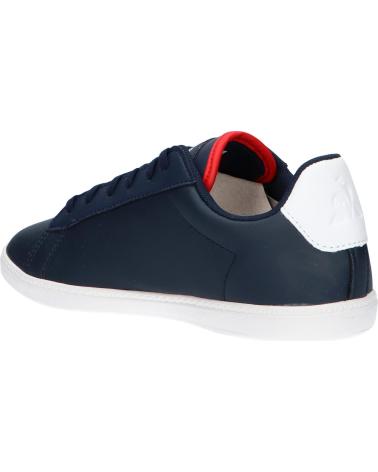 Zapatillas deporte de Mujer y Niña y Niño LE COQ SPORTIF 2020240 COURTSET GS DRESS BLUE-OPTICAL WHITE