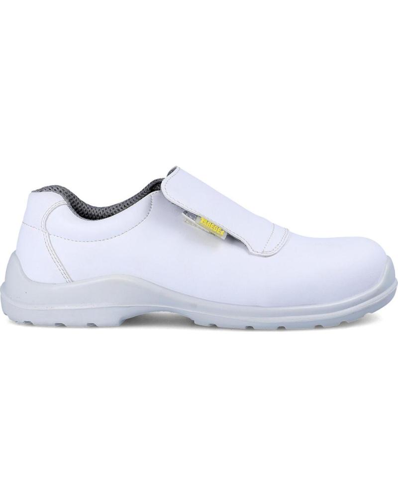 Woman and Man shoes PAREDES ZAPATOS DE SEGURIDAD ARZAK BLANCO BLANCO