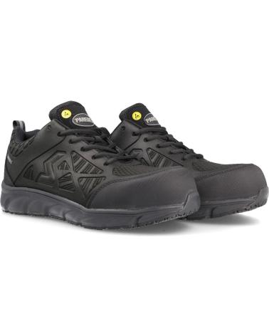 Sportivo per Donna e Uomo e Bambina PAREDES ZAPATILLAS DE SEGURIDAD JET NEGRO NEGRO