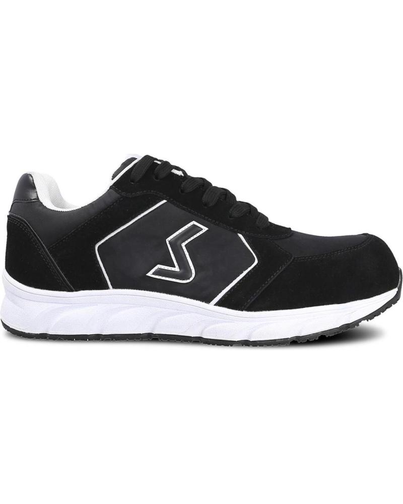 Zapatos PAREDES  de Mujer y Hombre ZAPATILLAS DE SEGURIDAD NADAL  NEGRO NEGRO