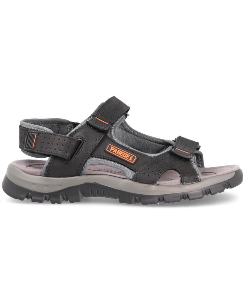 Sandalias PAREDES  de Hombre SANDALIAS TREKKING HOMBRE GREDOS  NEGRO NEGRO