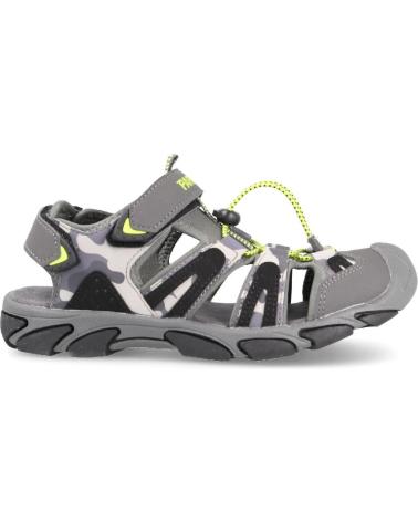 girl and boy Sandals PAREDES S NINOS BARBATE  GRIS OSCURO