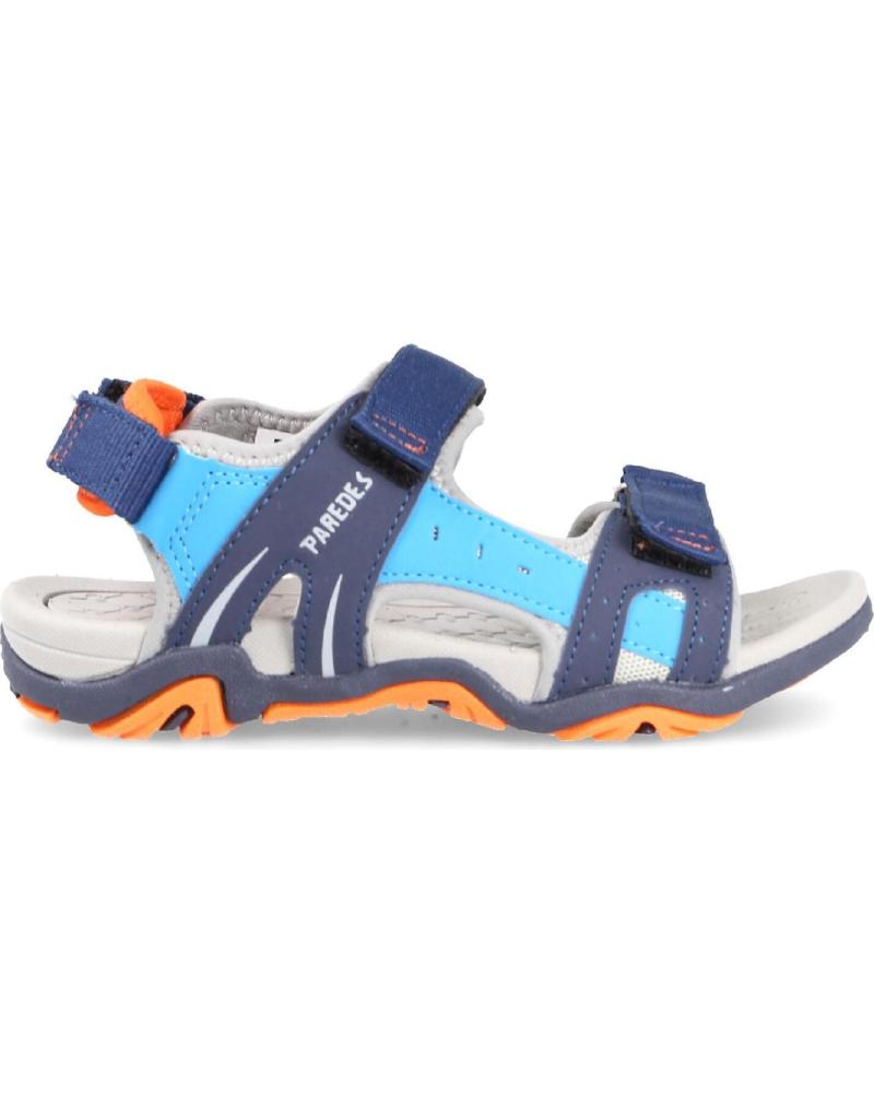 Sandalias PAREDES de Niña y Niño S NINOS IGUAZU AZUL-NARANJA Sandalias PAREDES de Niña y Niño S NINOS IGUAZU AZUL-NARANJA