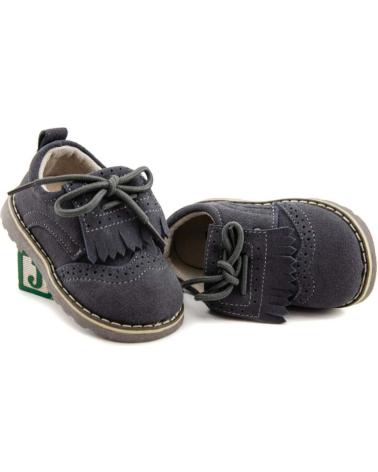 Zapatos de Niño BUBBLE BOBBLE A2105 BLUCHER FLECOS GRIS