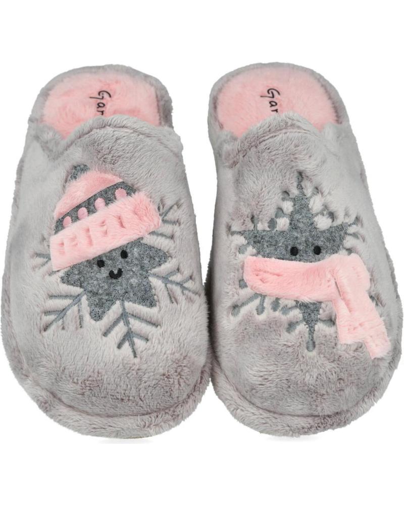 Pantofole GARZON  per Donna 456-275 ZAPATILLAS DE CASA MUJER  GRIS