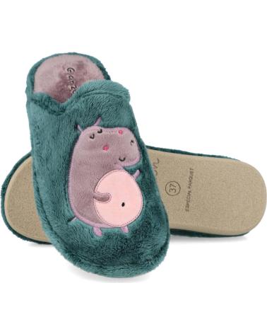 Pantofole GARZON  per Donna P460-275 ZAPATILLAS DE CASA MUJE  OLIVA