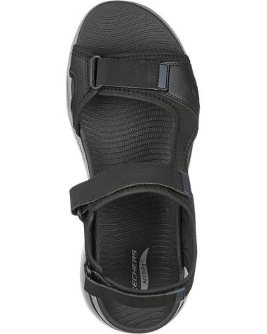 Sandálias de Homem SKECHERS GO WALK ARCH FIT SANDAL MISSION NEGRA NEGRO