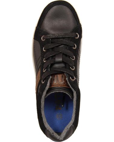 Sapatos Patrick  de Menino 196540-B5300 BLACK-D NATURAL