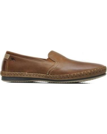 Schuhe für Herren FLUCHOS ZAPATOS PRIMAVERA VERANO CUERO 8264 BRANDY