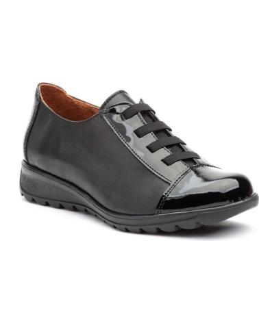 Zapatos de Mujer LA VIDA ROSA DERBYS NEGRO