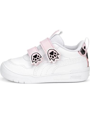 Deportivas de Niña y Niño PUMA ZAPATILLAS MULTIFLEX MATES 389767-02 BLANCO