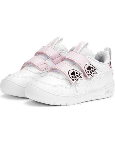 Deportivas de Niña y Niño PUMA ZAPATILLAS MULTIFLEX MATES 389767-02 BLANCO