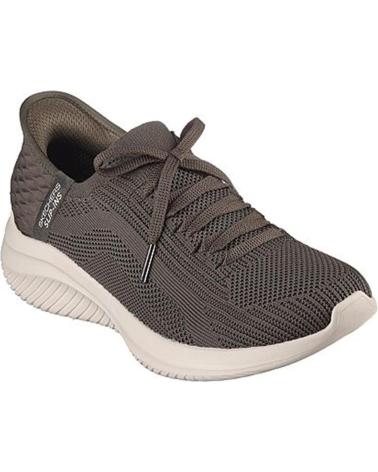 Deportivas de Mujer SKECHERS SLIP-INS ULTRA FLEX 3 0-BRILLIANT KAKI