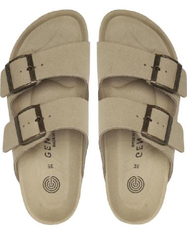 Sandálias GENUINS  de Mulher HAWAII G105035  BEIGE