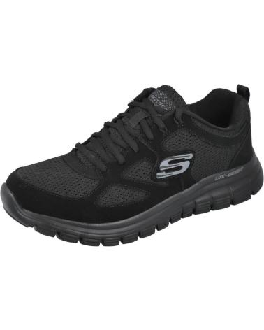 Sapatilhas de Homem SKECHERS 52635 ZAPATILLAS BURNS HOMBRE NEGRO