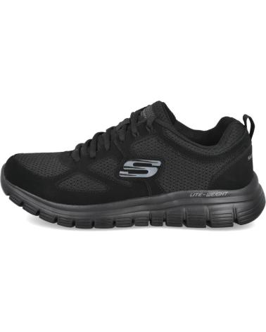 Sapatilhas de Homem SKECHERS 52635 ZAPATILLAS BURNS HOMBRE NEGRO