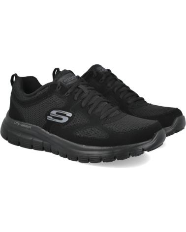Sapatilhas de Homem SKECHERS 52635 ZAPATILLAS BURNS HOMBRE NEGRO