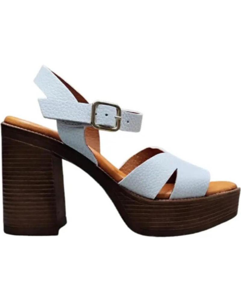 Sandalias De Mujer RIVERA SANDALIA TACON Y PLANTILLA GEL 921 BLANCO