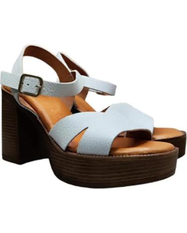 Sandalias de Mujer RIVERA SANDALIA TACON Y PLANTILLA GEL 921 BLANCO